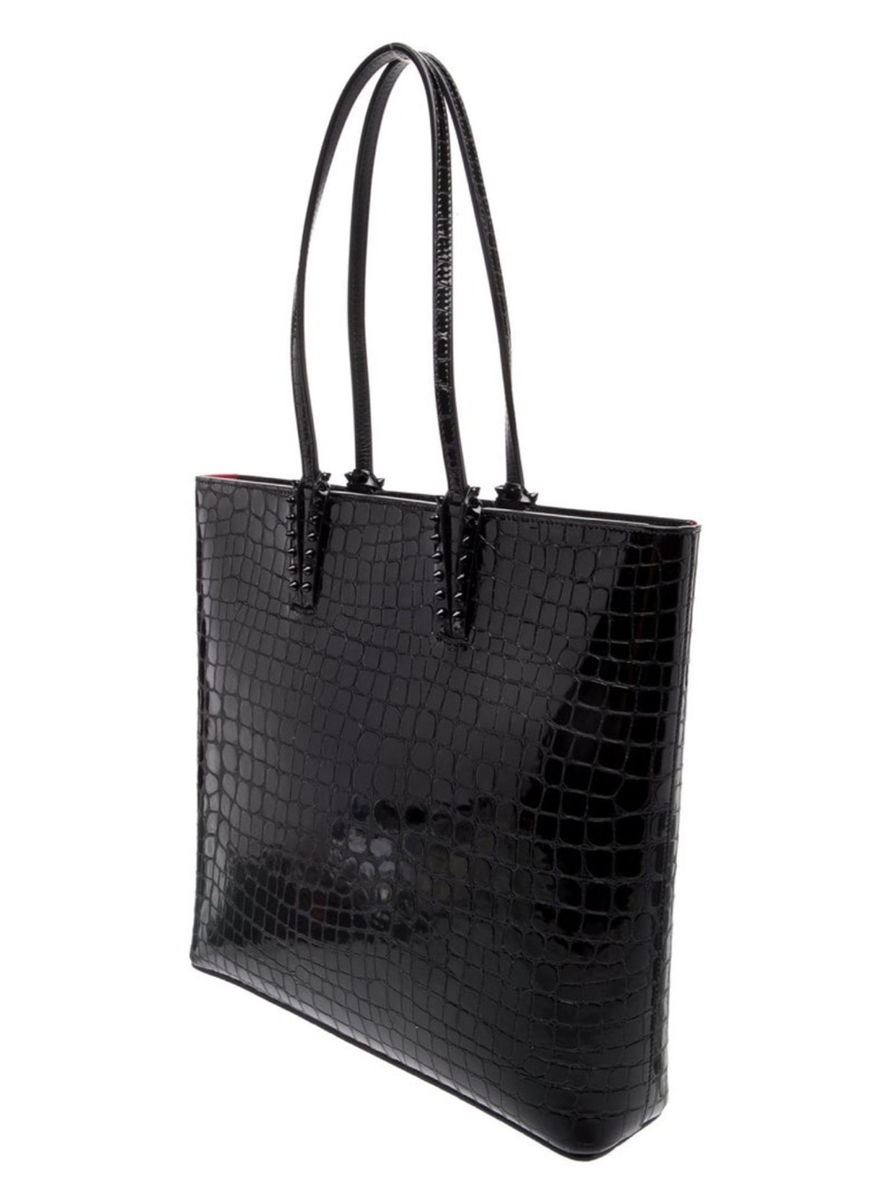 Christian Louboutin Cabata Tote – Black Croc - Picture 6 of 15